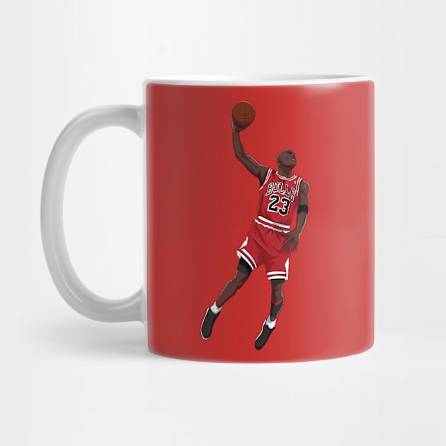 Michael Jordan Dunk by xavierjfong